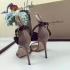 Gianvito Rossi Bunny Bow Tie Ankle-Strap Sandals